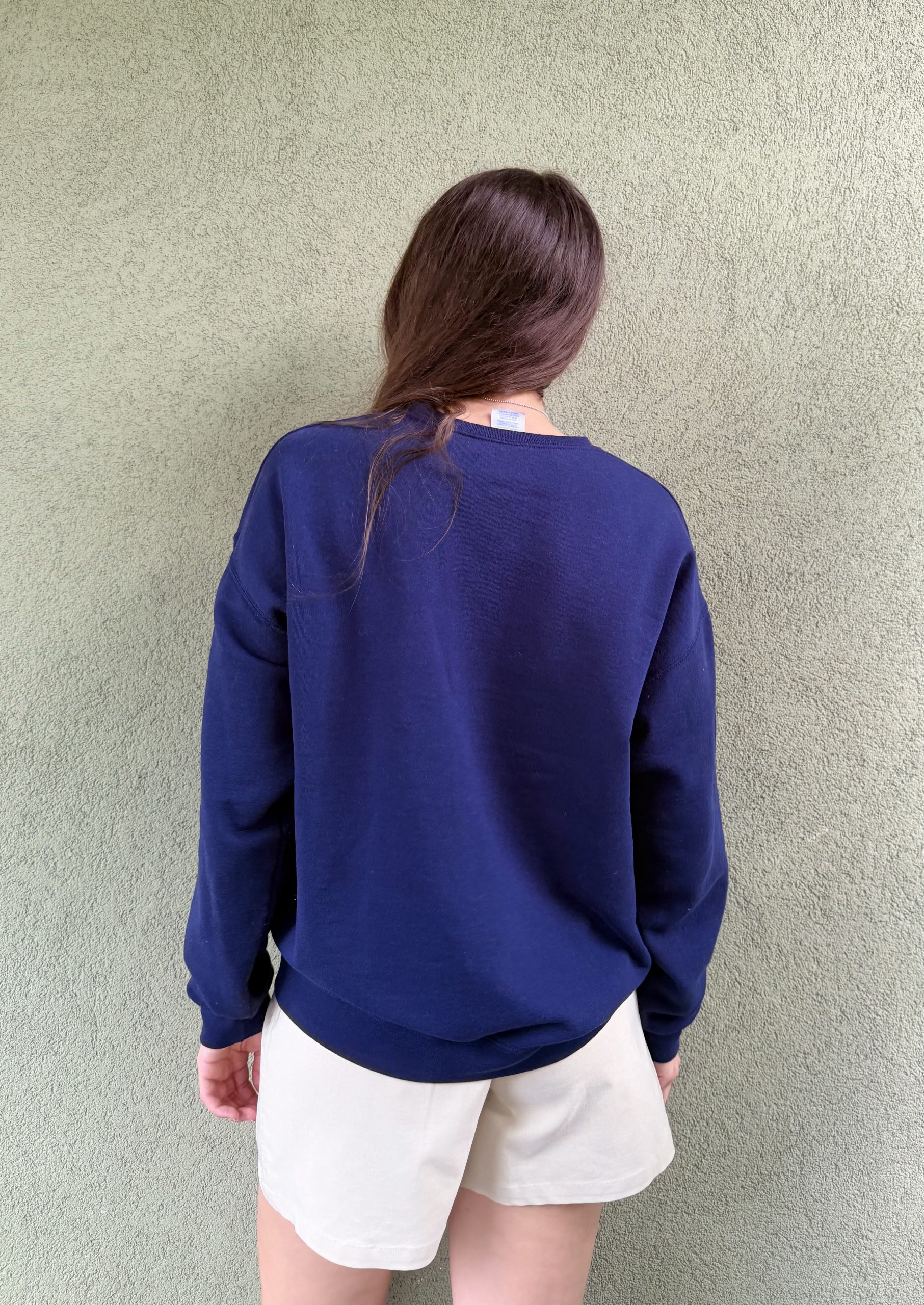 Vintage bluza z kotami w koszyku L - obrazek 6