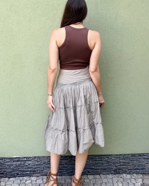 Vintage bawełniana spódnica XS
