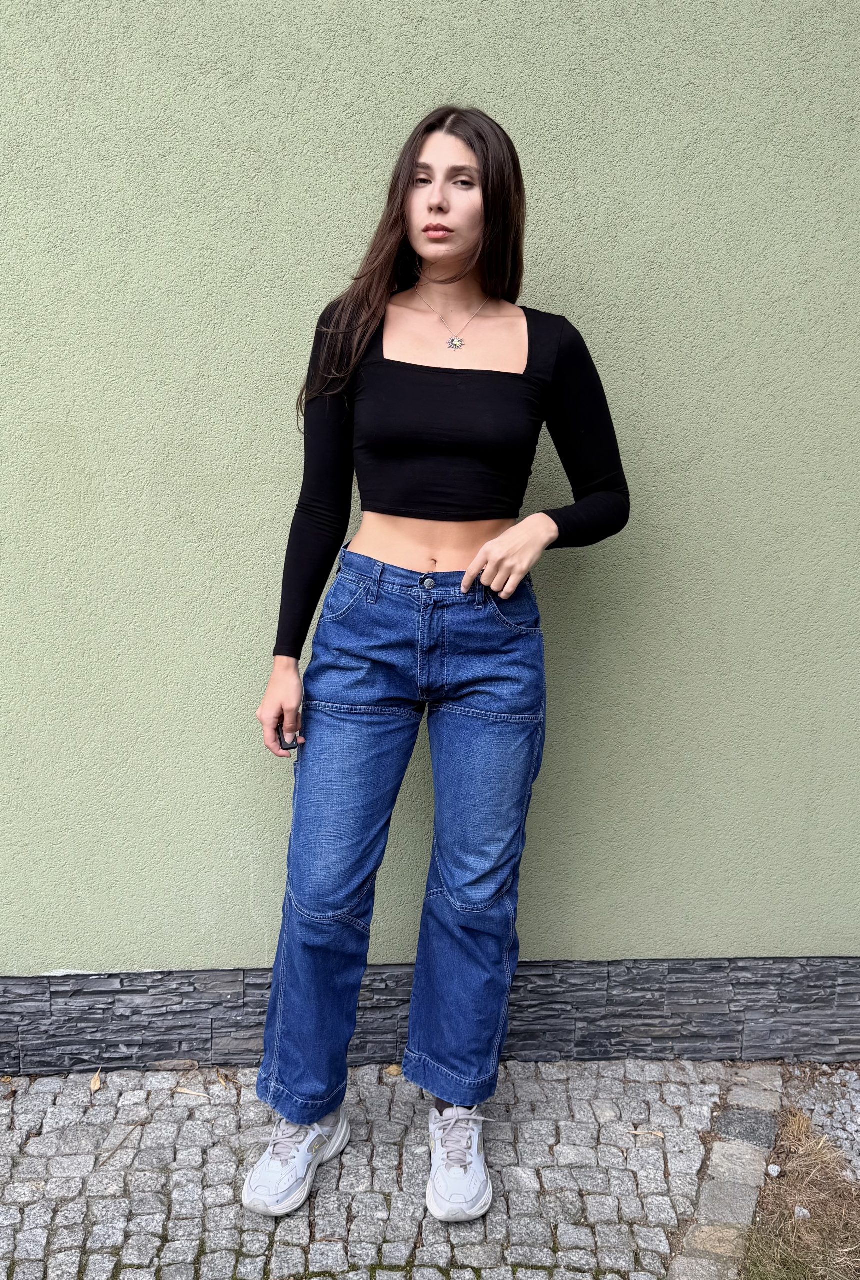 Vintage diesel spodnie jeansowe S - obrazek 6