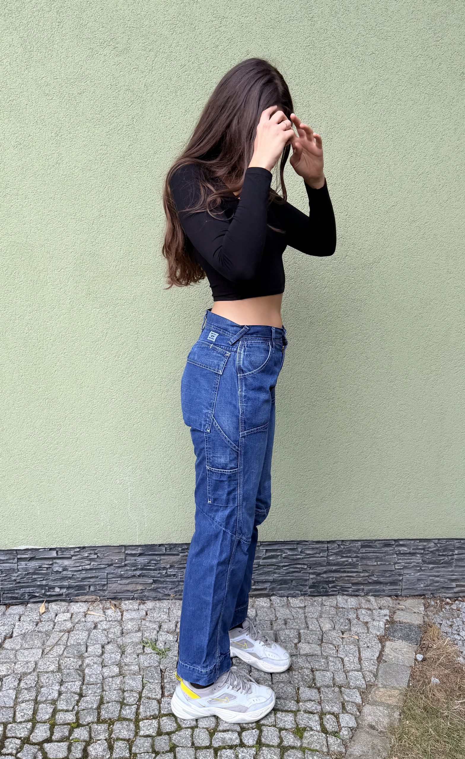 Vintage diesel spodnie jeansowe S - obrazek 4