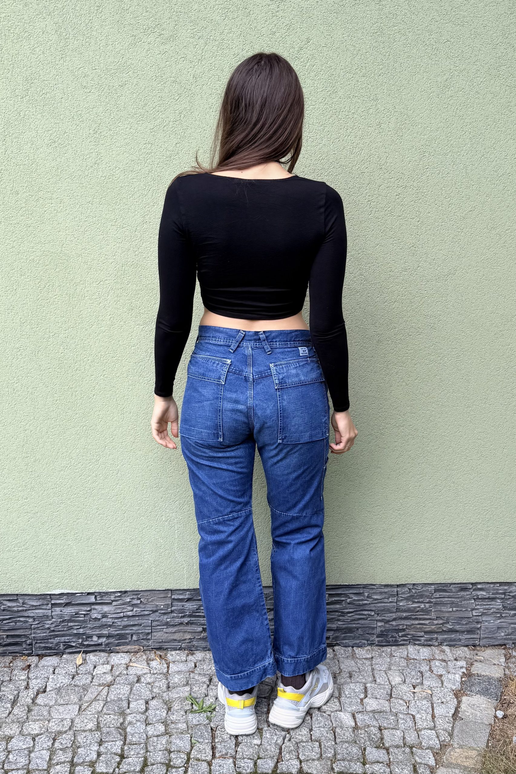 Vintage diesel spodnie jeansowe S - obrazek 2