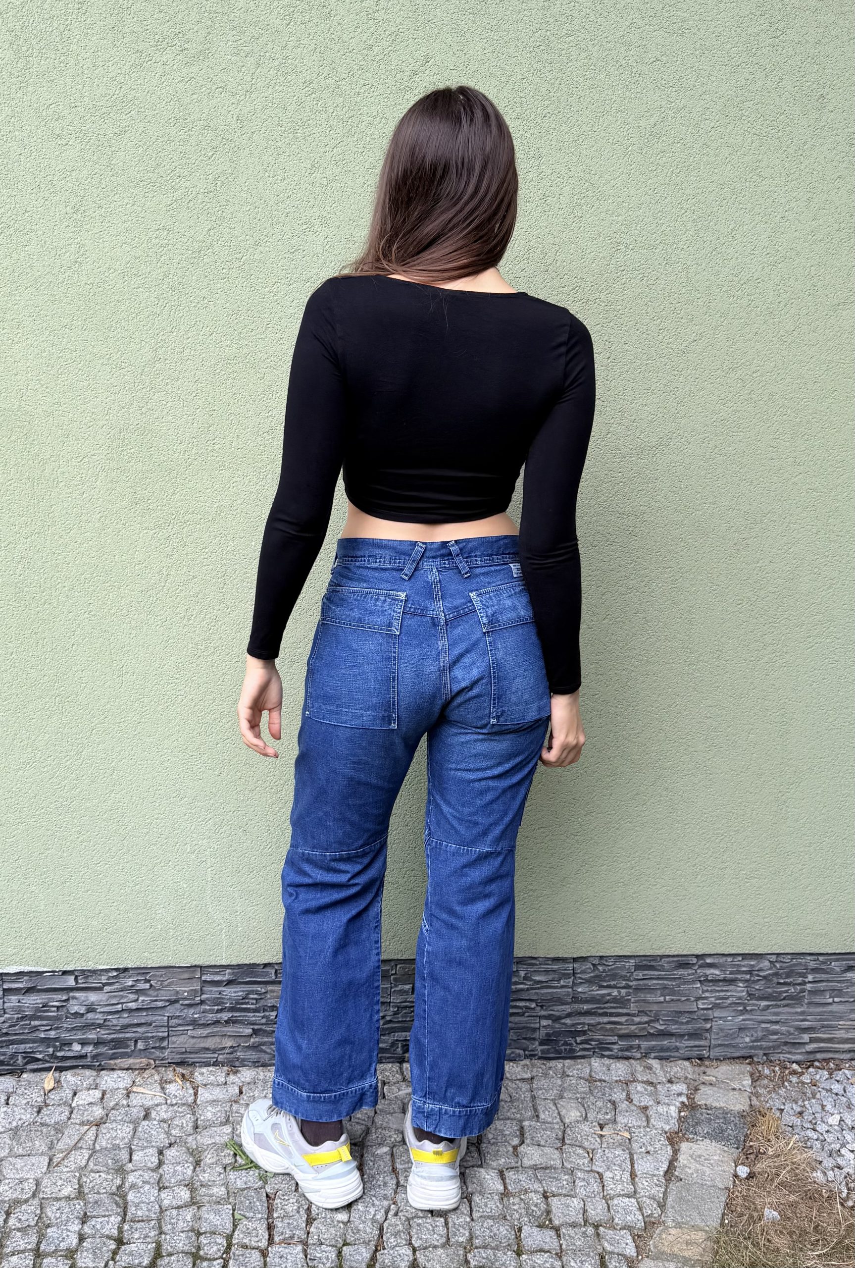 Vintage diesel spodnie jeansowe S - obrazek 7