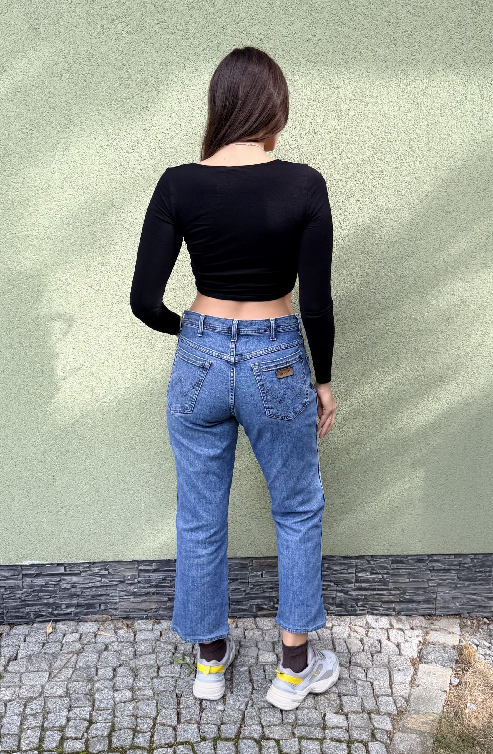 Vintage wrangler spodnie jeansowe M - obrazek 2
