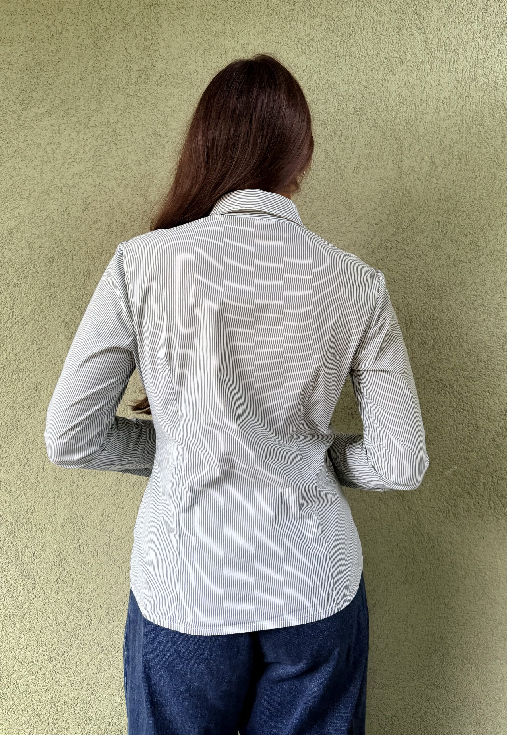 Klasyczna koszula w paski Esprit M - obrazek 6